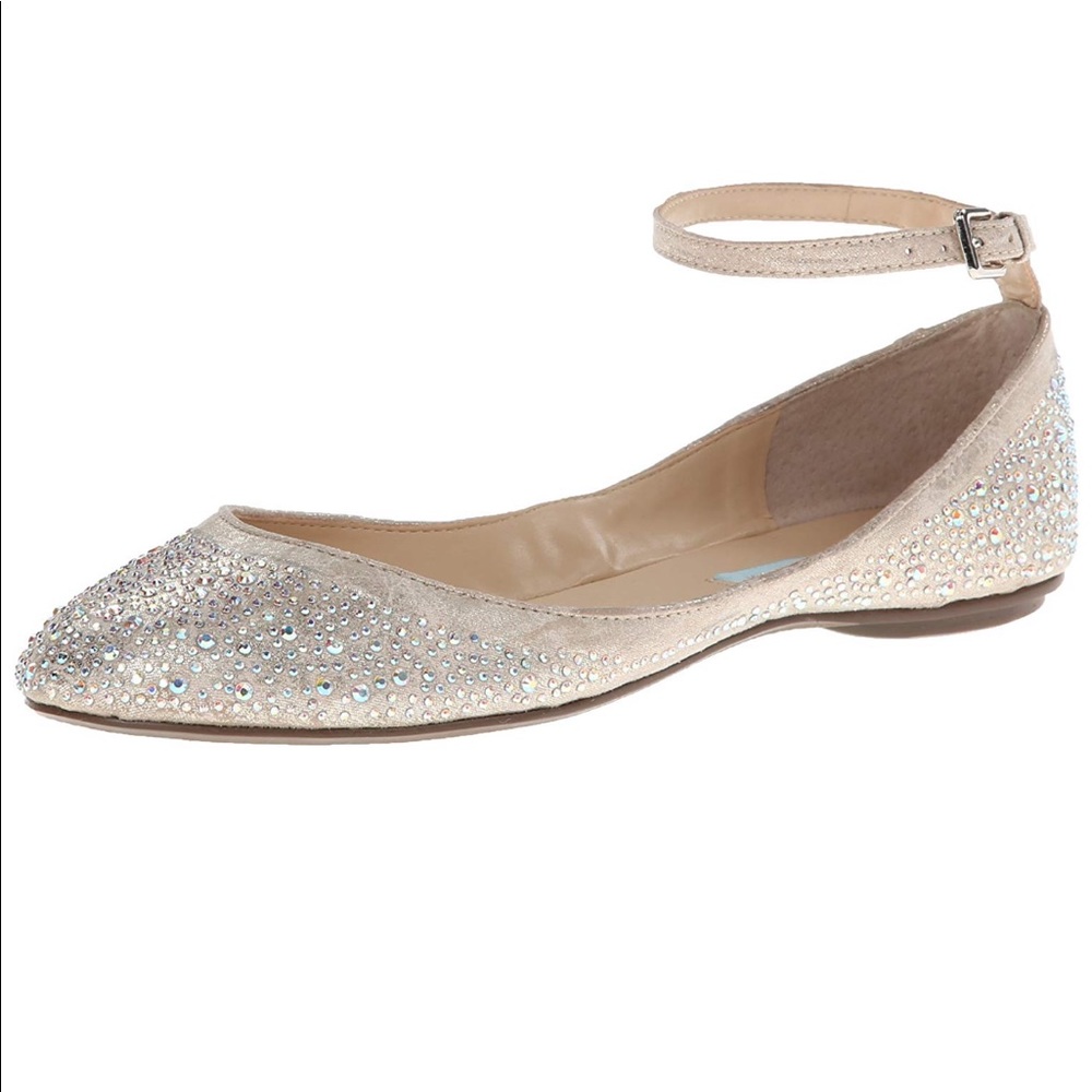 Blue by betsey Johnson sb joy ballet flat size 7.5
